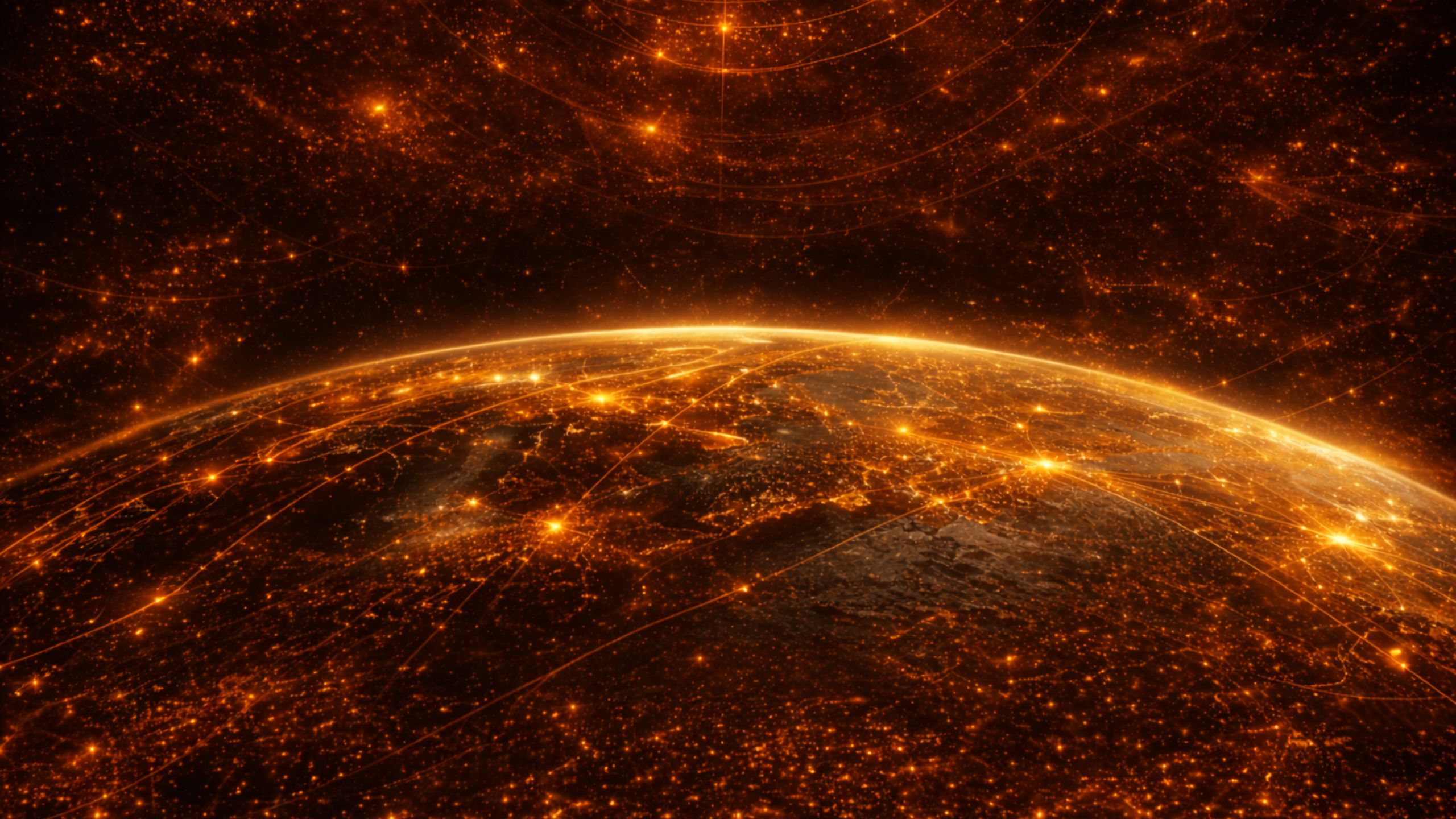 Global Earth Glow Desktop